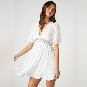BNWT Fashion Nova Yvonne White Mini Dress